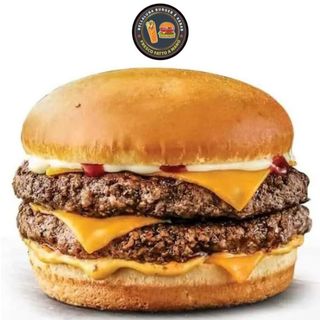 Beef cheese double patty