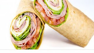 Halal Mortadela y queso wrap (20cm) sin verduras