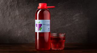 Морс полунично-м'ятний