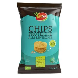 Chips Proteiche Lenticchie Vivibio 35 gr