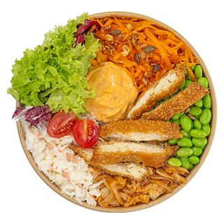 Katsu Chicken Salad