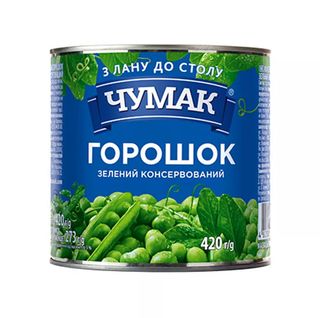 Groszek “Czumak” zielony konserwowany 420g