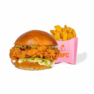 COMBO | Cauliflower Simple Burger, Fries Crispers 130g