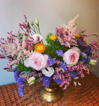 Arranjo Floral em Vaso ou Caixa