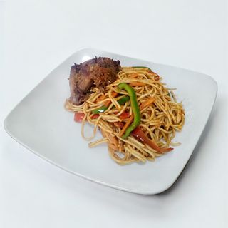 Top up Spaghetti + Chicken