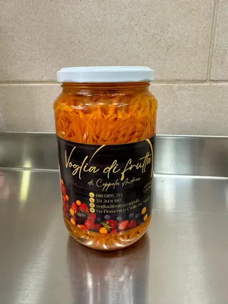 Carote pancetta e mandorle