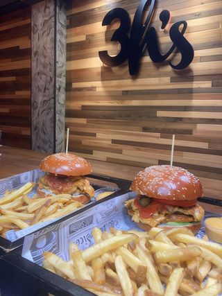 Menú Chilli Chicken Burger