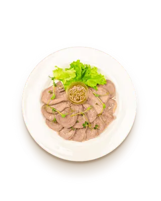 Язык под зеленым соусом (250 гр.)