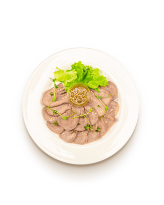 Язык под зеленым соусом (250 гр.)