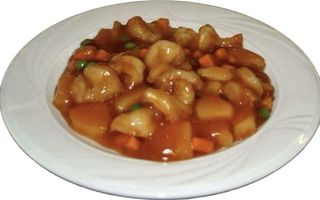 66.Creveti cu sos dulce acrisor