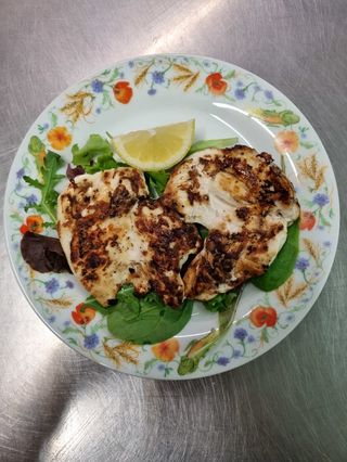 Petto di pollo alla piastra