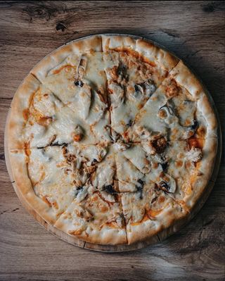 Курица с грибами