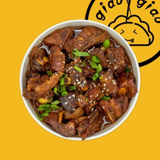 Rosticciana di maiale alla salsa di soia