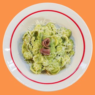 Orecchiette fior di zucchine e alici