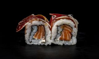 117.Uramaki De Jamón Serrano (8 Uds.)