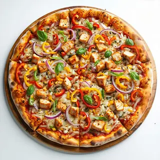 Pizza Hispánica (30 x 30 Cm.)