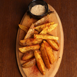 კარტოფილი კრეოლურად ტარტარის სოუსით