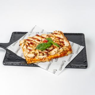 Focaccia Chicken BBQ Slice