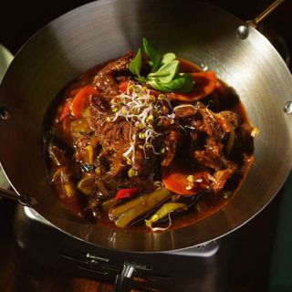 Żeberka w sosie tropikalnym		150g