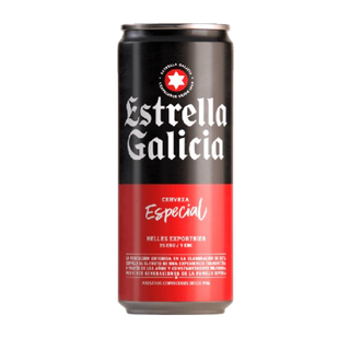Cerveza Estrella Galicia (330 Ml.)