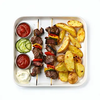Plato De Box Kebab