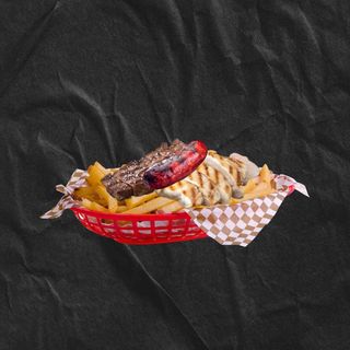 Papas fritas Mixto Al Grill