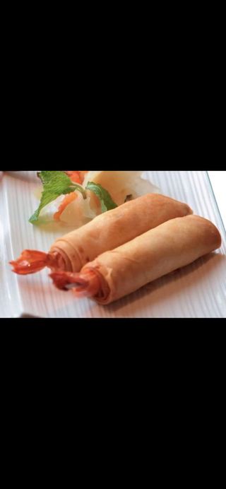 7 Rollitos De Langostinos  2U