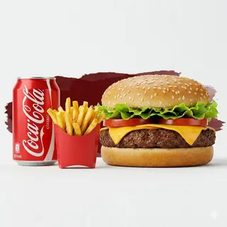Menú 1 Hamburguesa