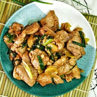 Pork with Ginger
