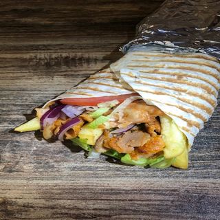 Dürüm Con Ensalada Y Patatas