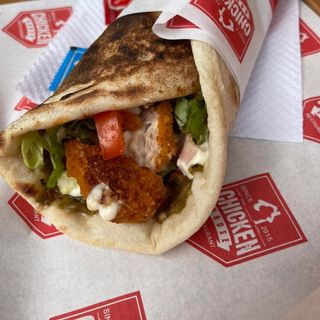 Cheese Naan Cordon Bleu