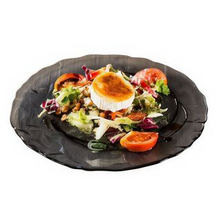 Ensalada de rulo de queso de cabra