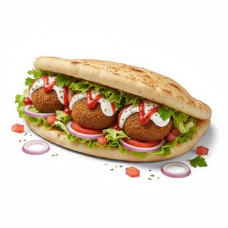 Panino falafel
