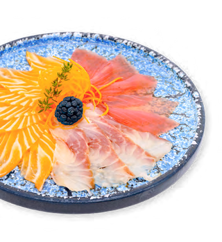 231. Carpaccio misto flambè