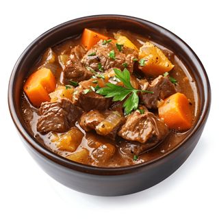 Guiso de ciervo de la tierra