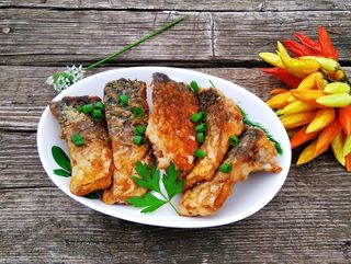 Жареный сазан