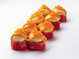 Запечений рол з лососем