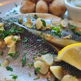 Lubina a La Donostiarra