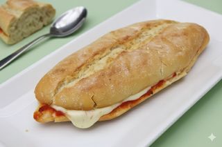 Bocadillo De Sobrasada Y Queso