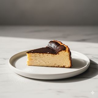 Cheesecake basca classica