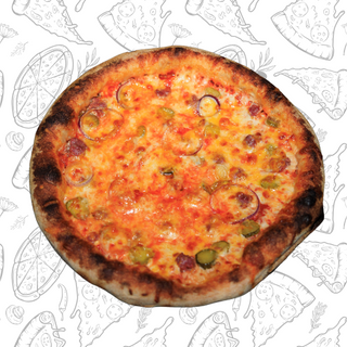 Пица Телешко BBQ (25см)