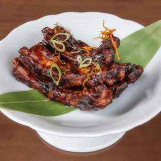 Costillas asadas de  cerdo a baja temperatura al vinagre de Shanghai