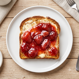Toast Bread (Butter and Jam )