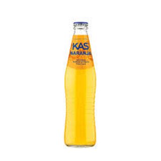 KAS Naranja Zero Refresco con gas sabor Naranja sin Azúcar Lata 330ml