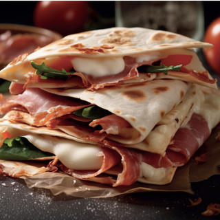 L'oro CRUDO - L'oro Crudo, Squacquerone e rucola