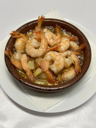 Langostinos Al Ajillo