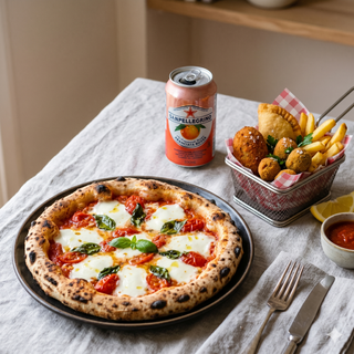Menu fritto: pizza + cassettino + bibita