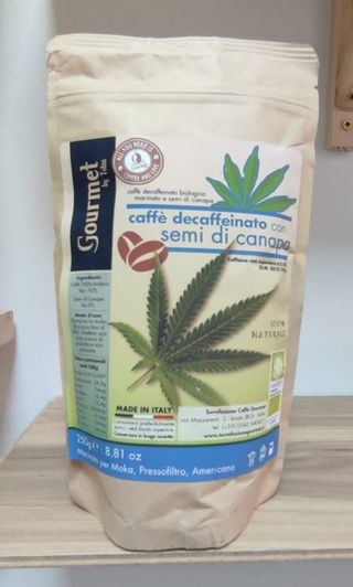 Café Descafeinado con Semilla de Cáñamo 250g