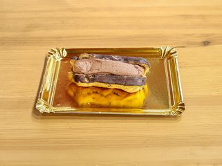 Petisú de nata 