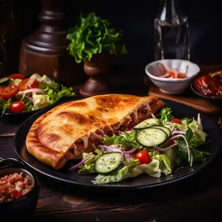 Pizza Calzone 500 g + Coca-Cola